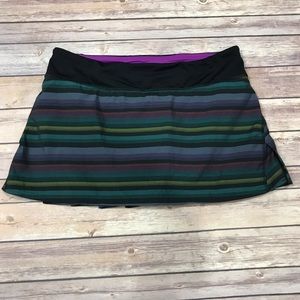 Lululemon Speed Skirt in Poncho Stripe Multi